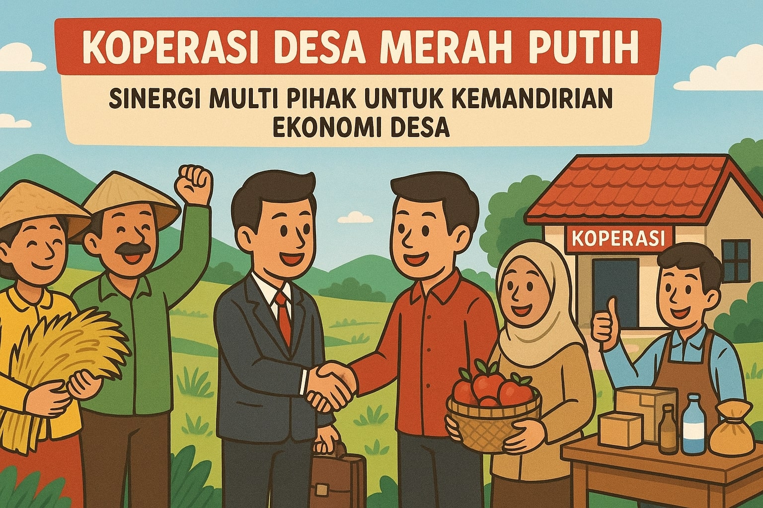 Koperasi Desa Merah Putih : Sinergi Multi Pihak untuk Kemandirian Ekonomi Desa